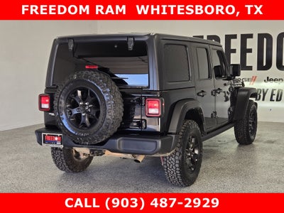 2022 Jeep Wrangler Unlimited Willys 4x4