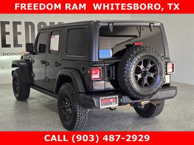2022 Jeep Wrangler Unlimited Willys 4x4