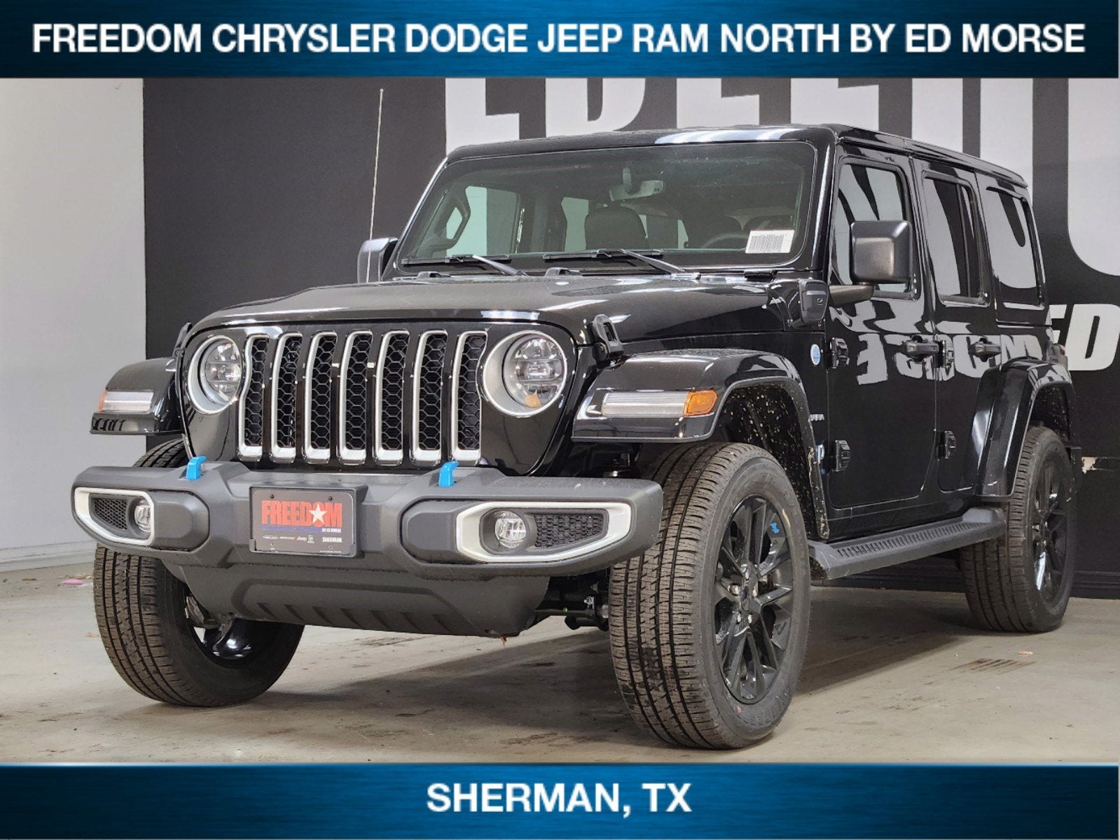 2023 Jeep Wrangler SAHARA 4xe Sherman TX | Freedom Chrysler Dodge Jeep Ram  North By Ed Morse 1C4JJXP68PW570100