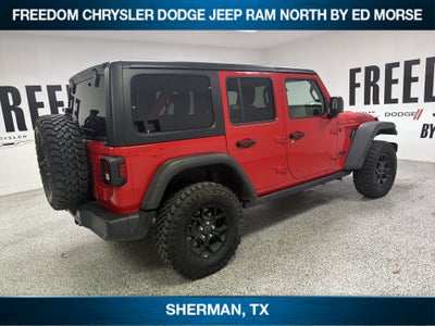 2025 Jeep Wrangler 4-Door Willys 4x4