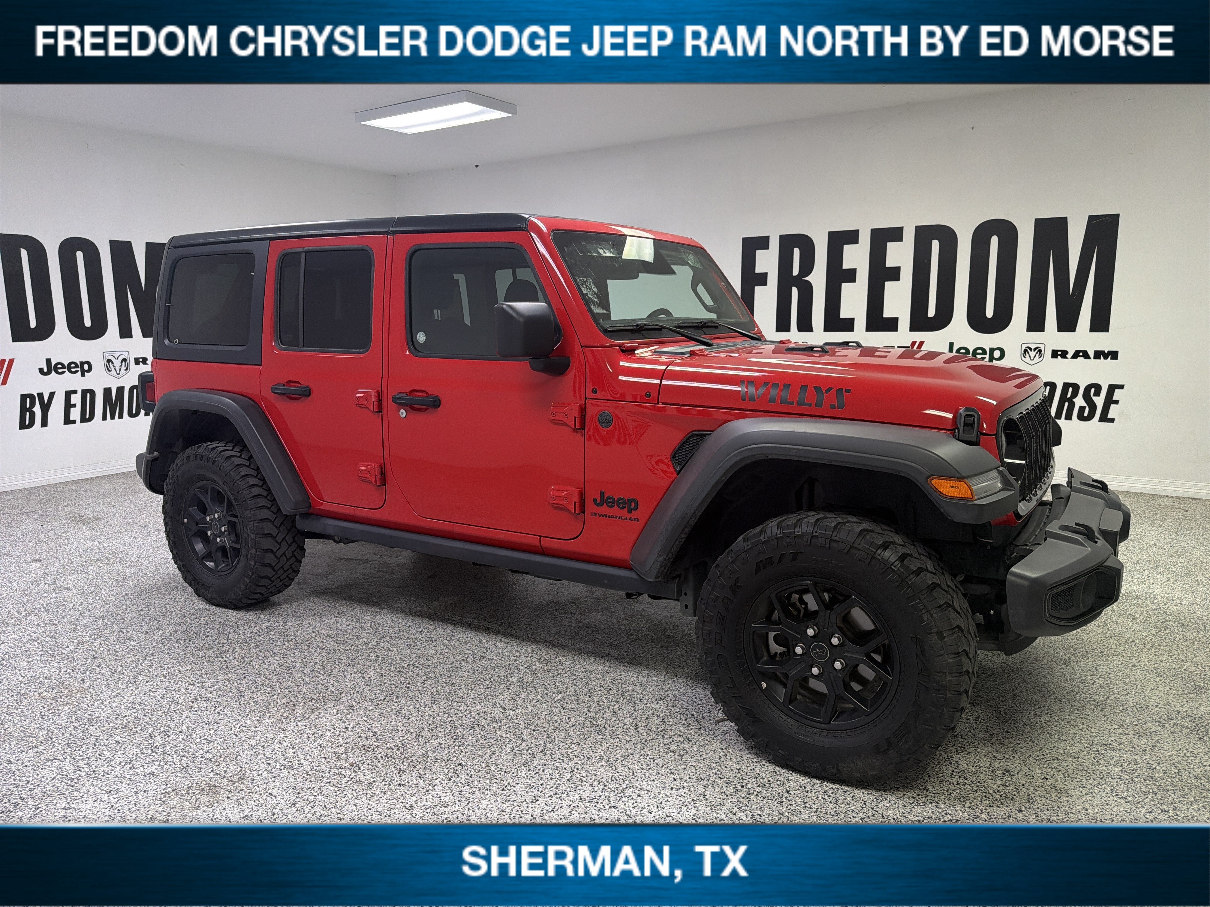 2025 Jeep Wrangler 4-Door Willys 4x4