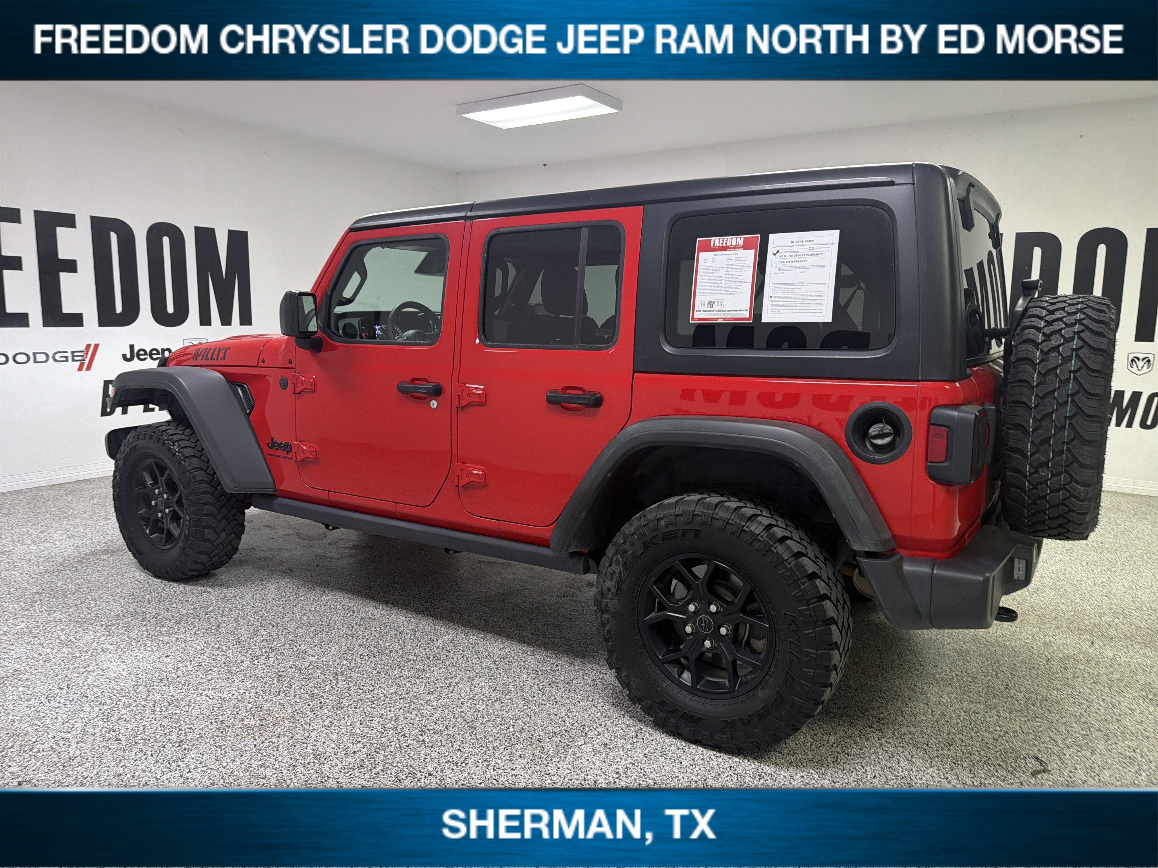 2025 Jeep Wrangler 4-Door Willys 4x4