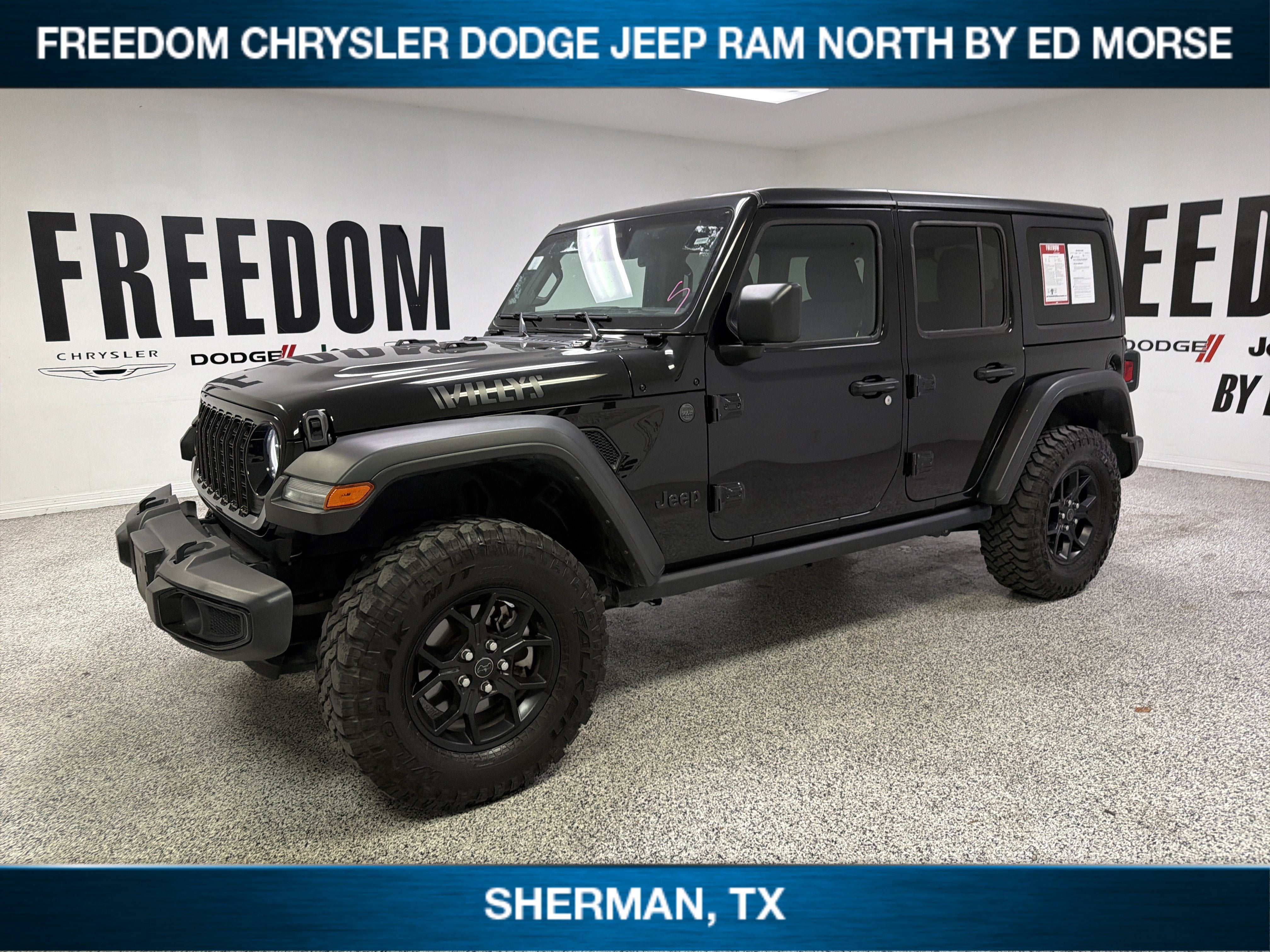 2025 Jeep Wrangler 4-Door Willys 4x4