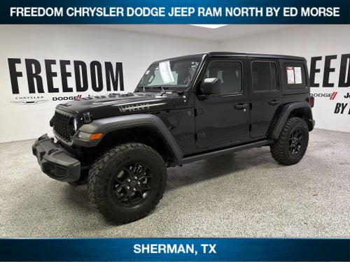 2025 Jeep Wrangler 4-Door Willys 4x4