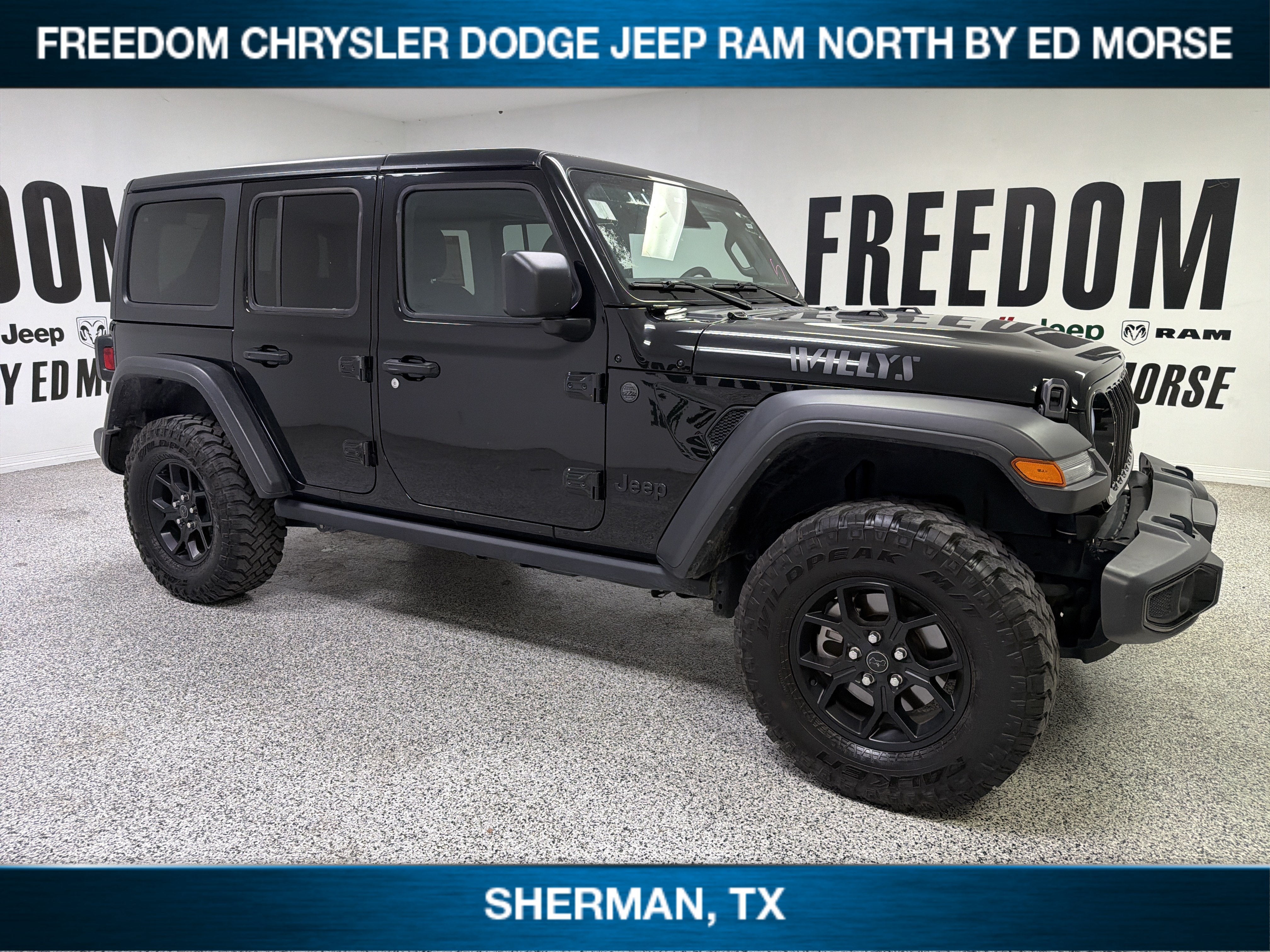 2025 Jeep Wrangler 4-Door Willys 4x4