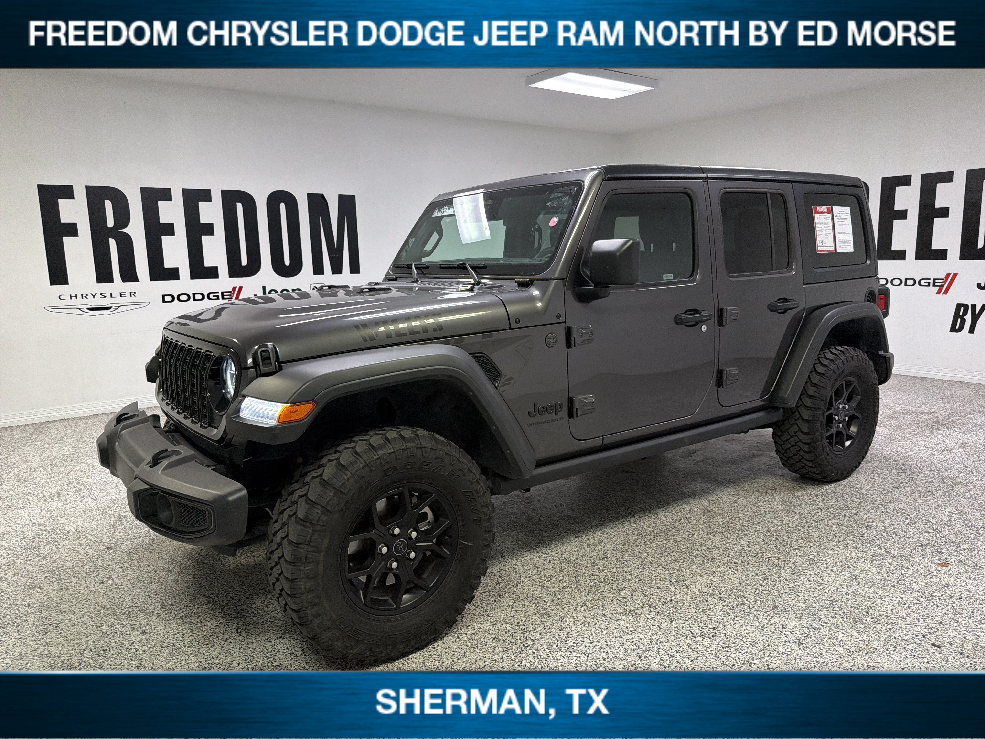 2025 Jeep Wrangler 4-Door Willys 4x4