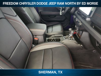 2026 Jeep Wrangler WRANGLER 4-DOOR RUBICON X