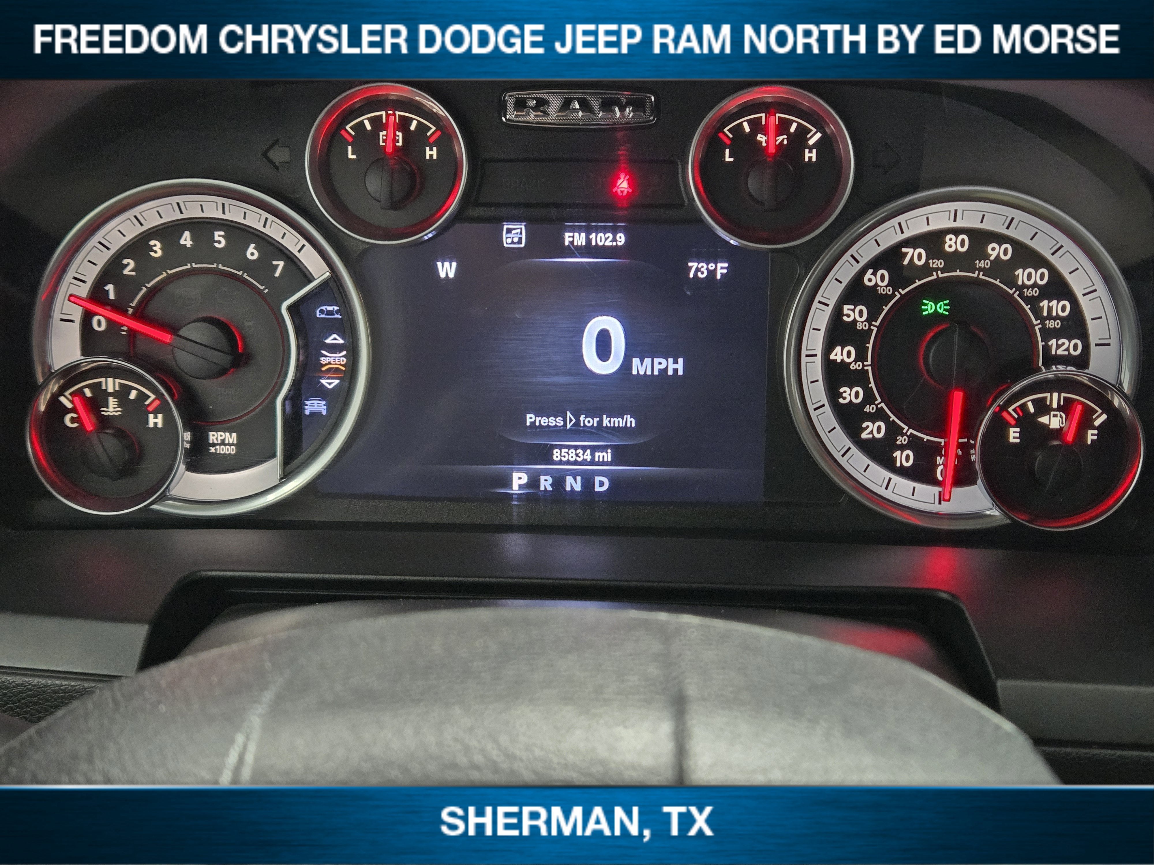 2017 RAM 1500 Night Crew Cab 4x2 5'7' Box