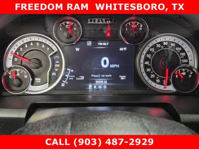 2023 RAM 1500 Classic SLT Crew Cab 4x4 5'7' Box