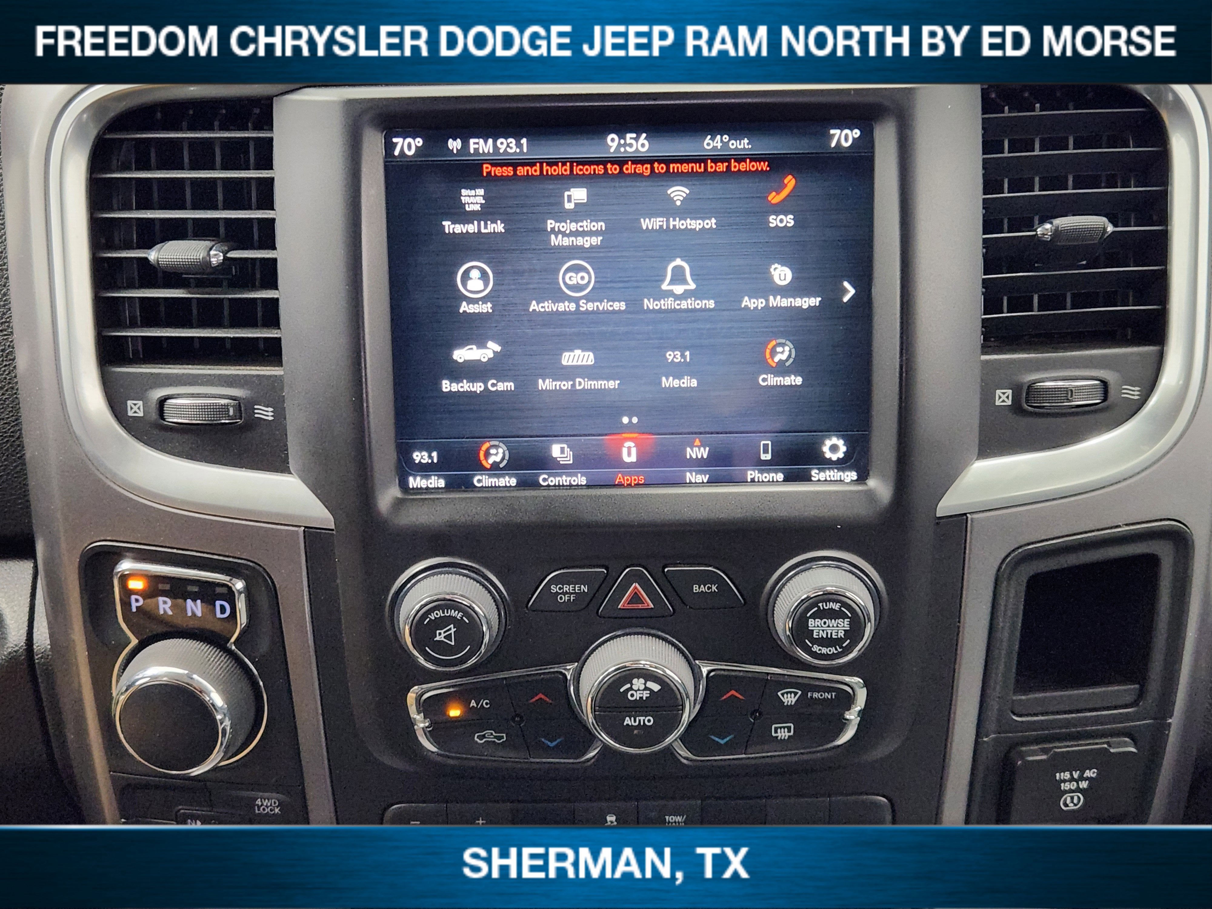 2023 RAM 1500 Classic SLT Crew Cab 4x4 5'7' Box