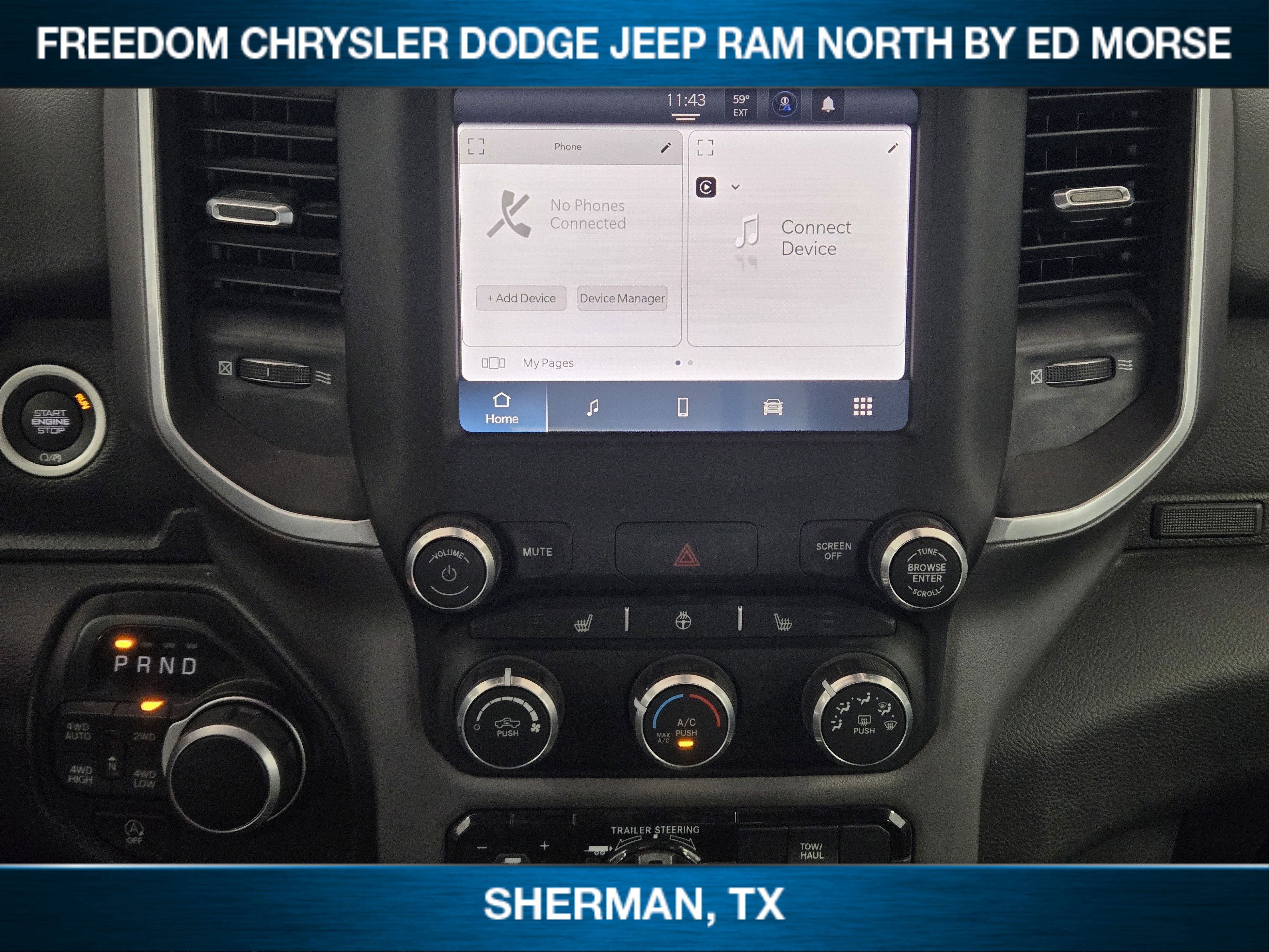 2023 RAM 1500 Lone Star Crew Cab 4x4 5'7' Box