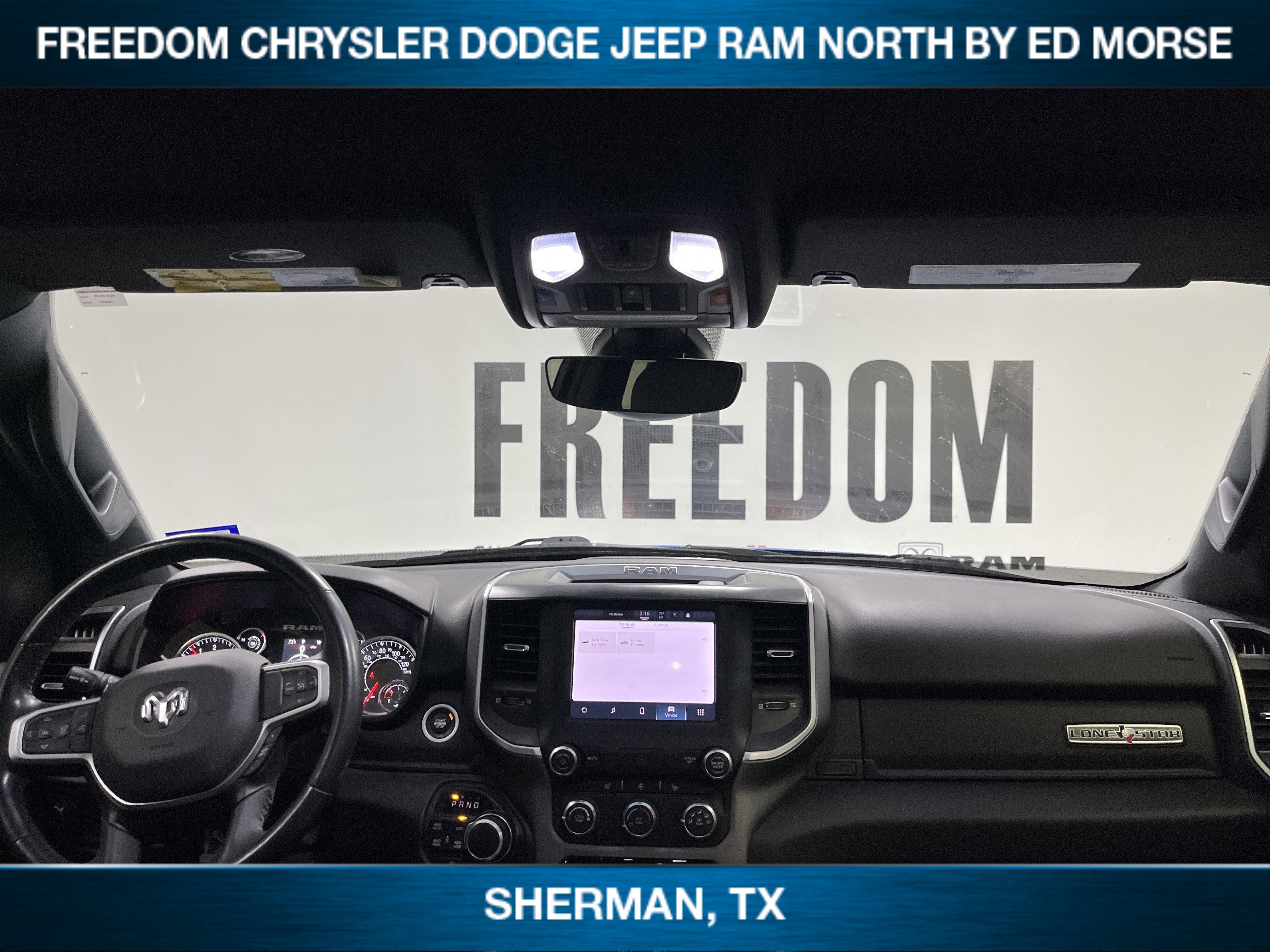 2023 RAM 1500 Lone Star Crew Cab 4x4 5'7' Box