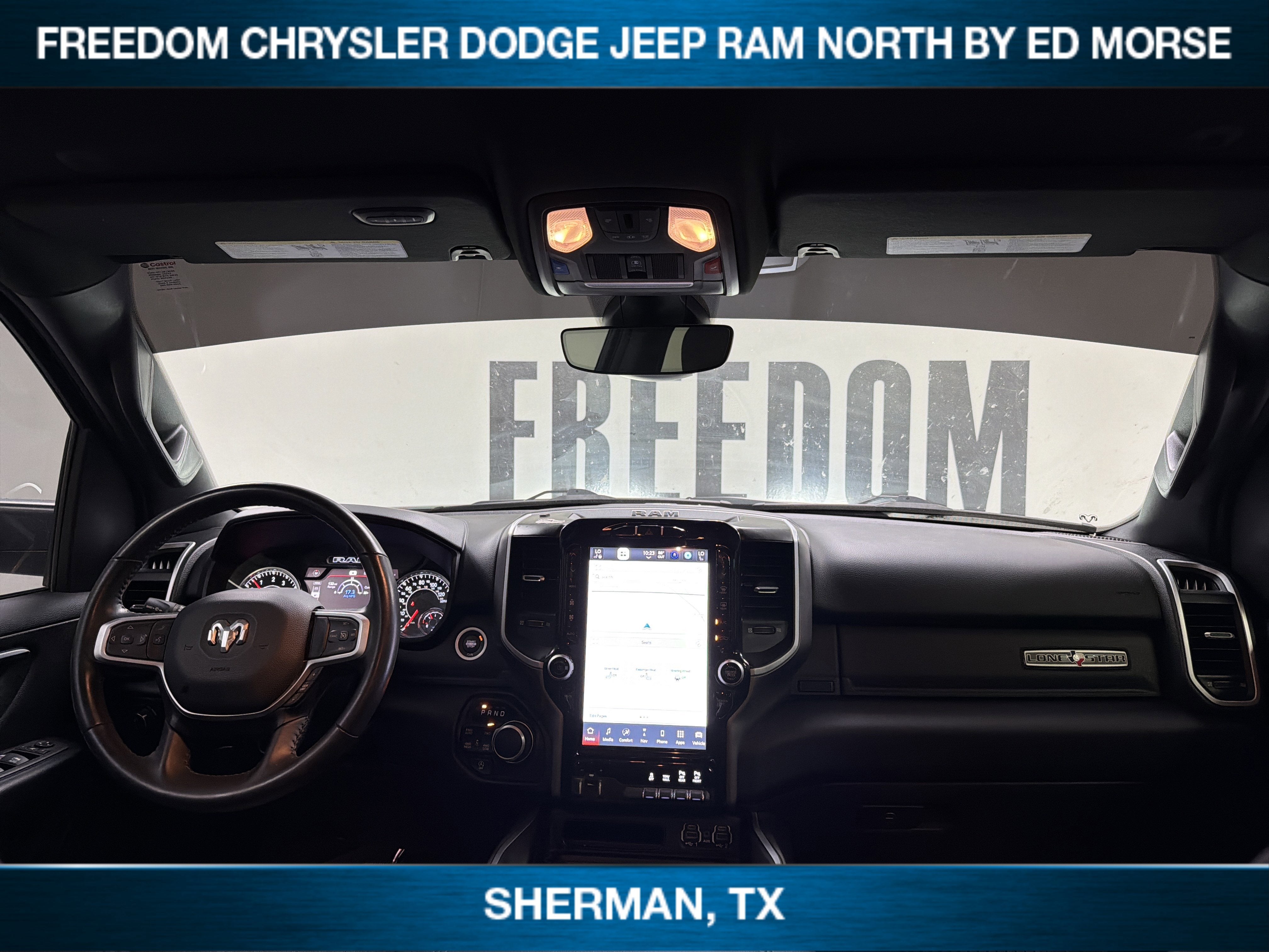 2023 RAM 1500 Lone Star Crew Cab 4x4 5'7' Box
