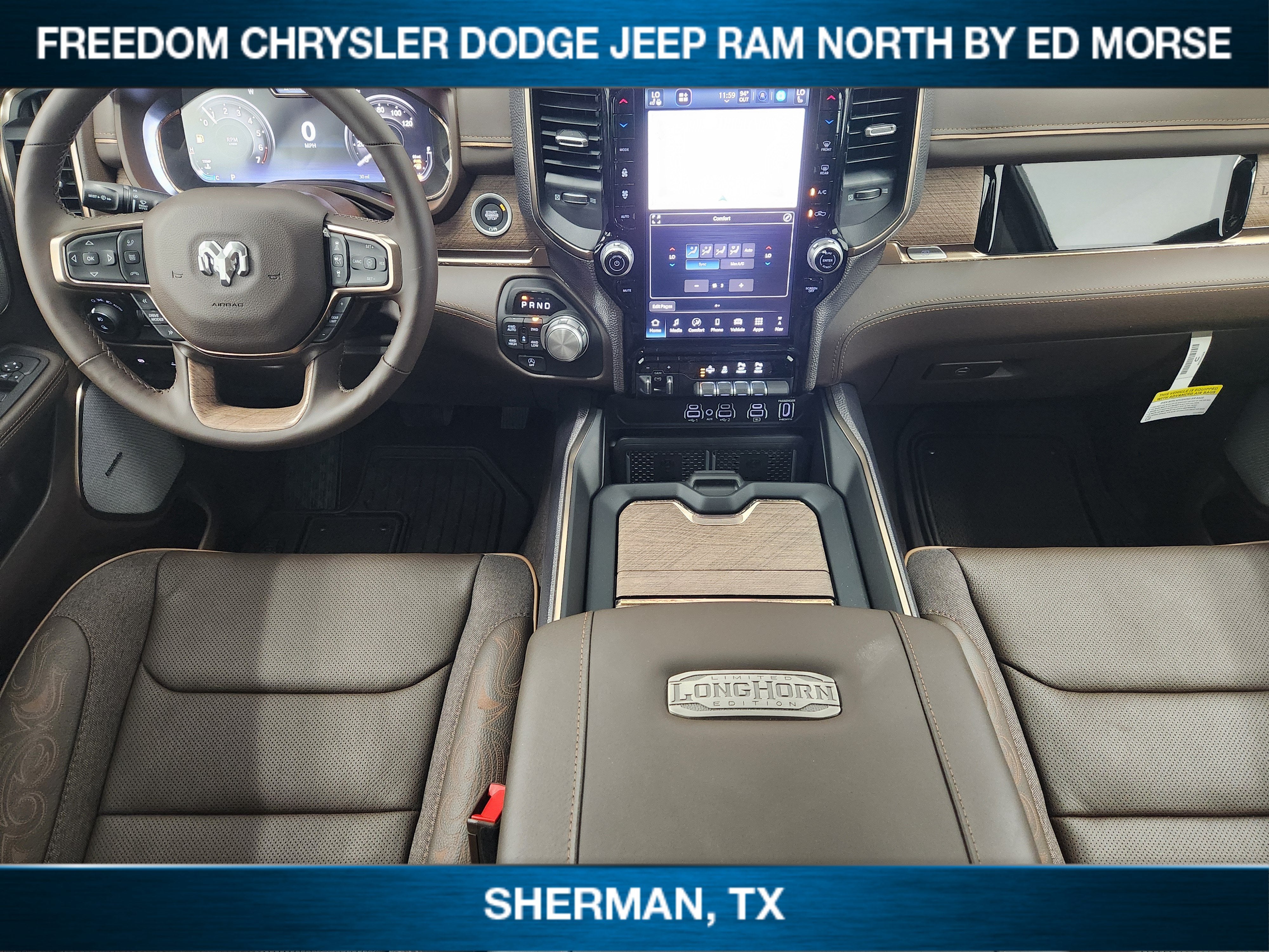 2027 RAM 1500 RAM 1500 LIMITED LONGHORN CREW CAB 4X4 5'7' BOX
