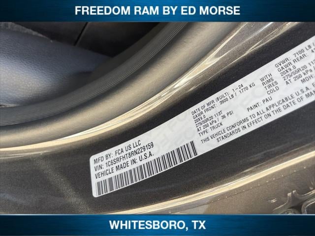 2024 RAM Ram 1500 RAM 1500 LIMITED CREW CAB 4X4 5'7' BOX