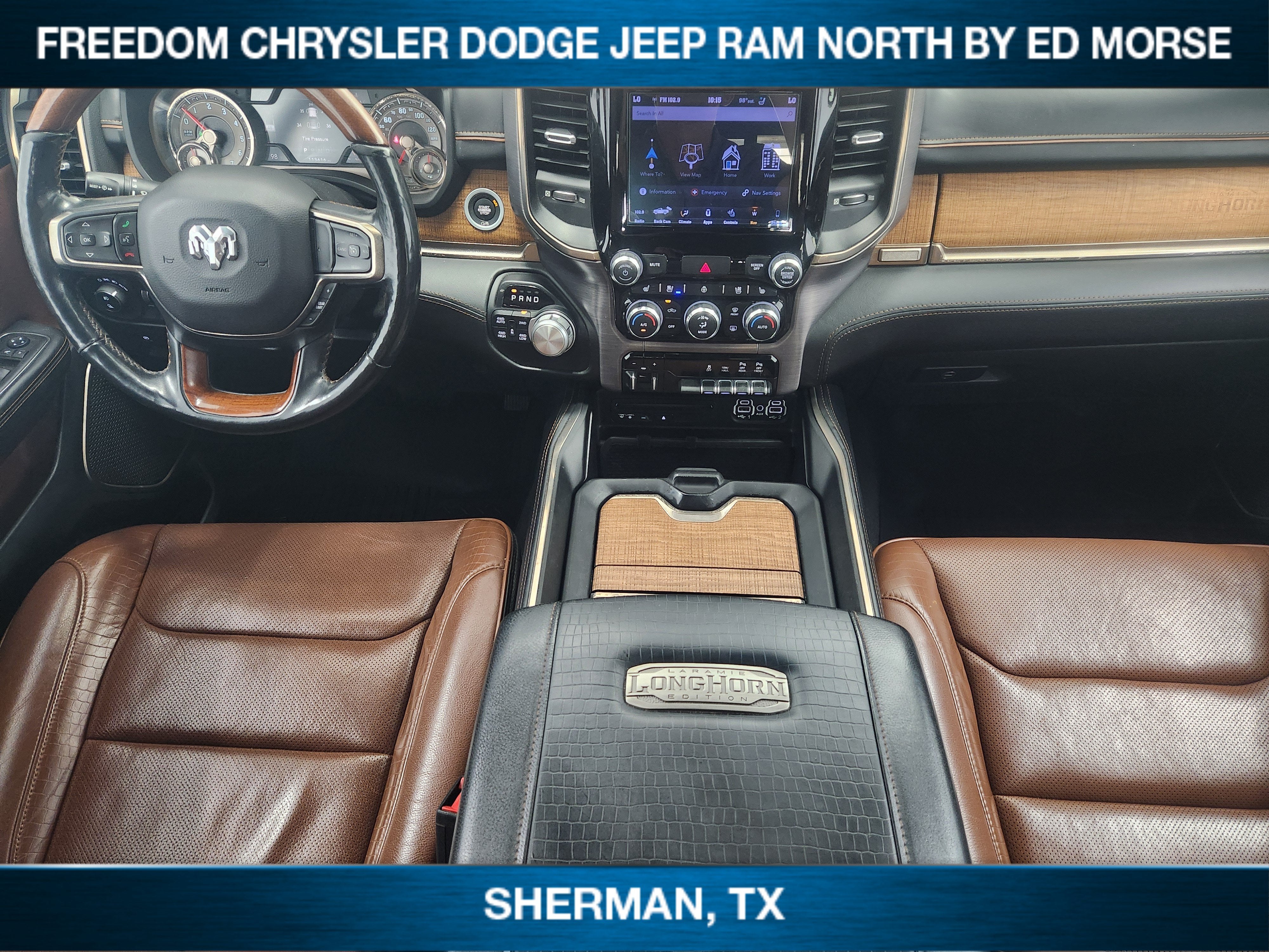 2019 RAM 1500 Longhorn Crew Cab 4x4 5'7' Box