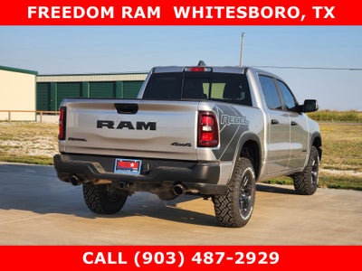 2026 RAM Ram 1500 RAM 1500 REBEL CREW CAB 4X4 5'7' BOX