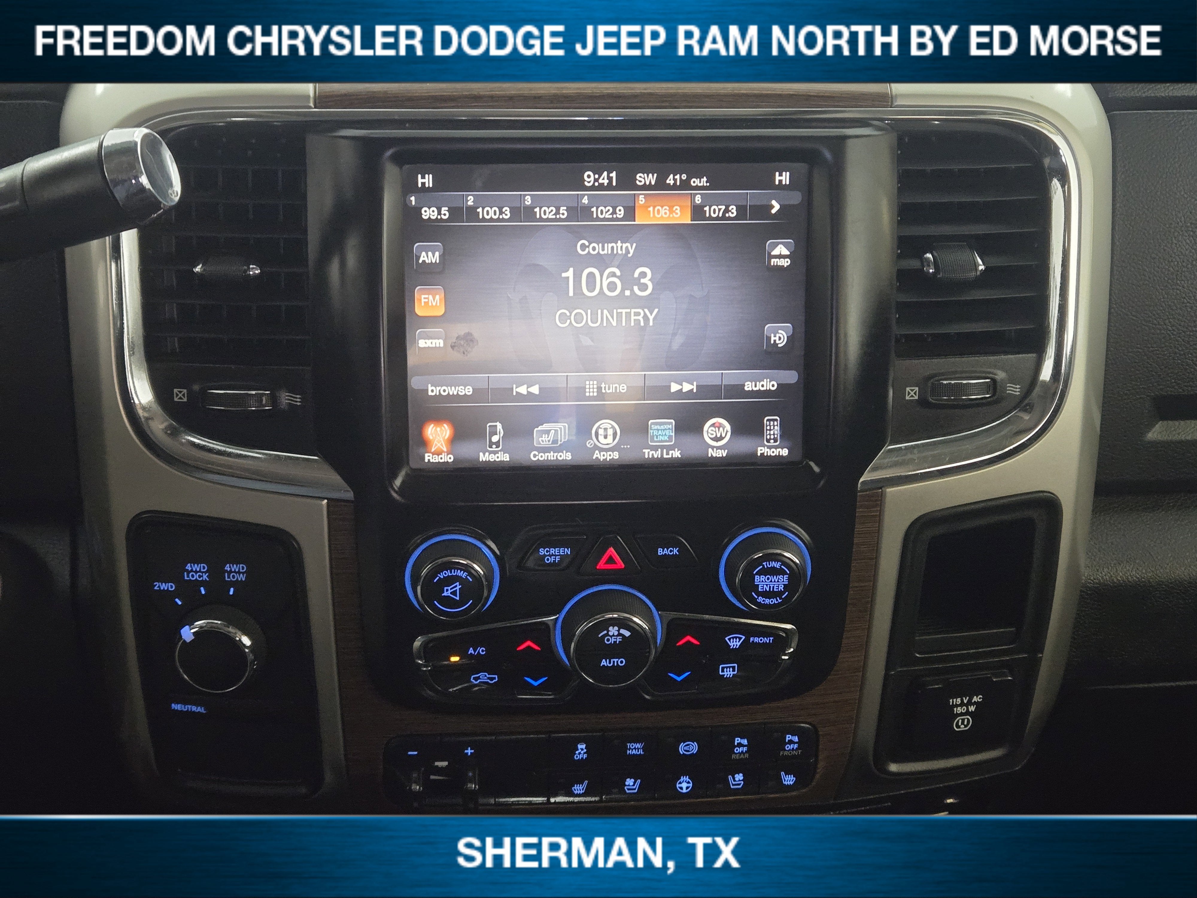 2017 RAM 3500 Laramie Mega Cab 4x4 6'4' Box