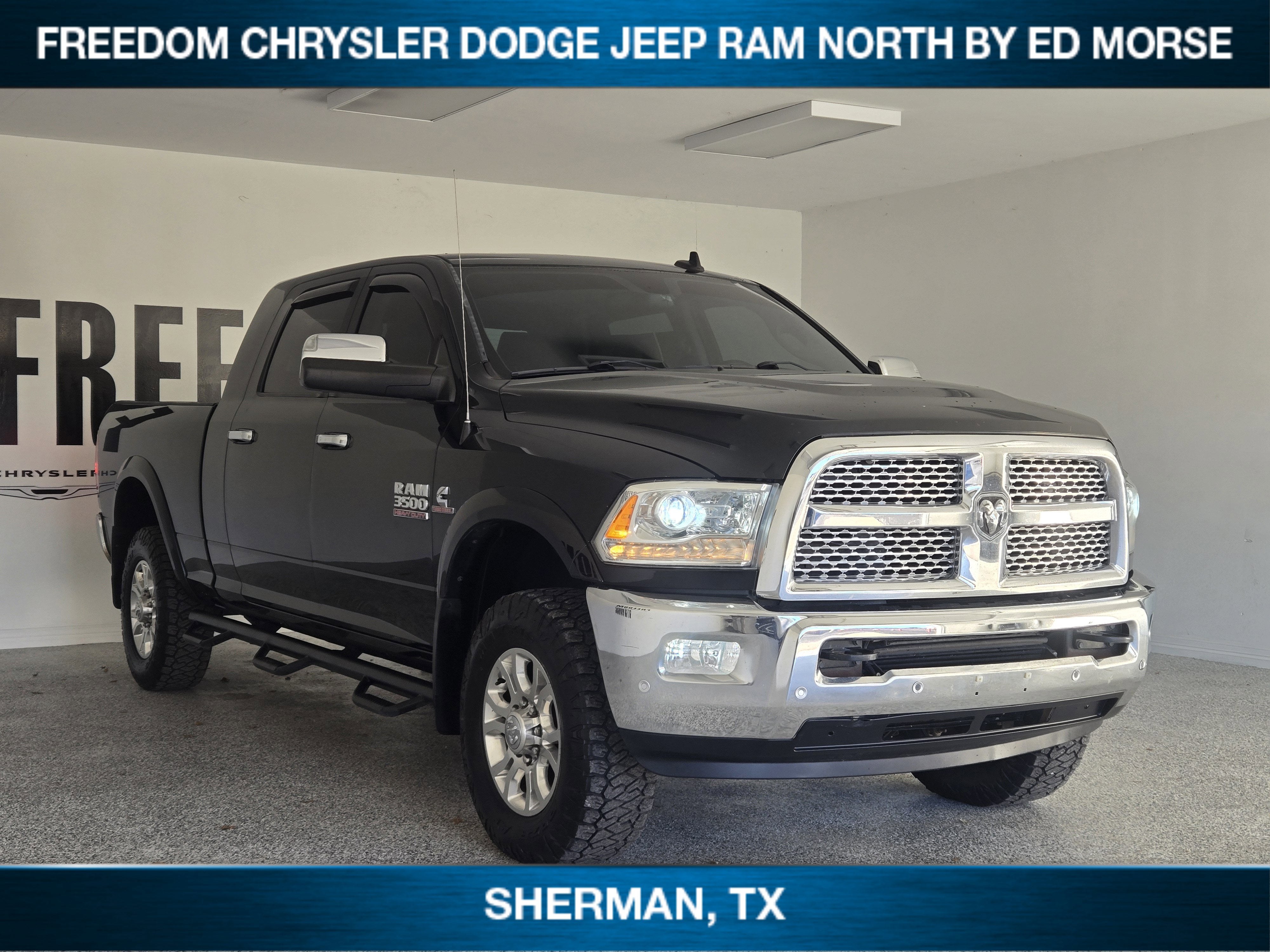 2017 RAM 3500 Laramie Mega Cab 4x4 6'4' Box