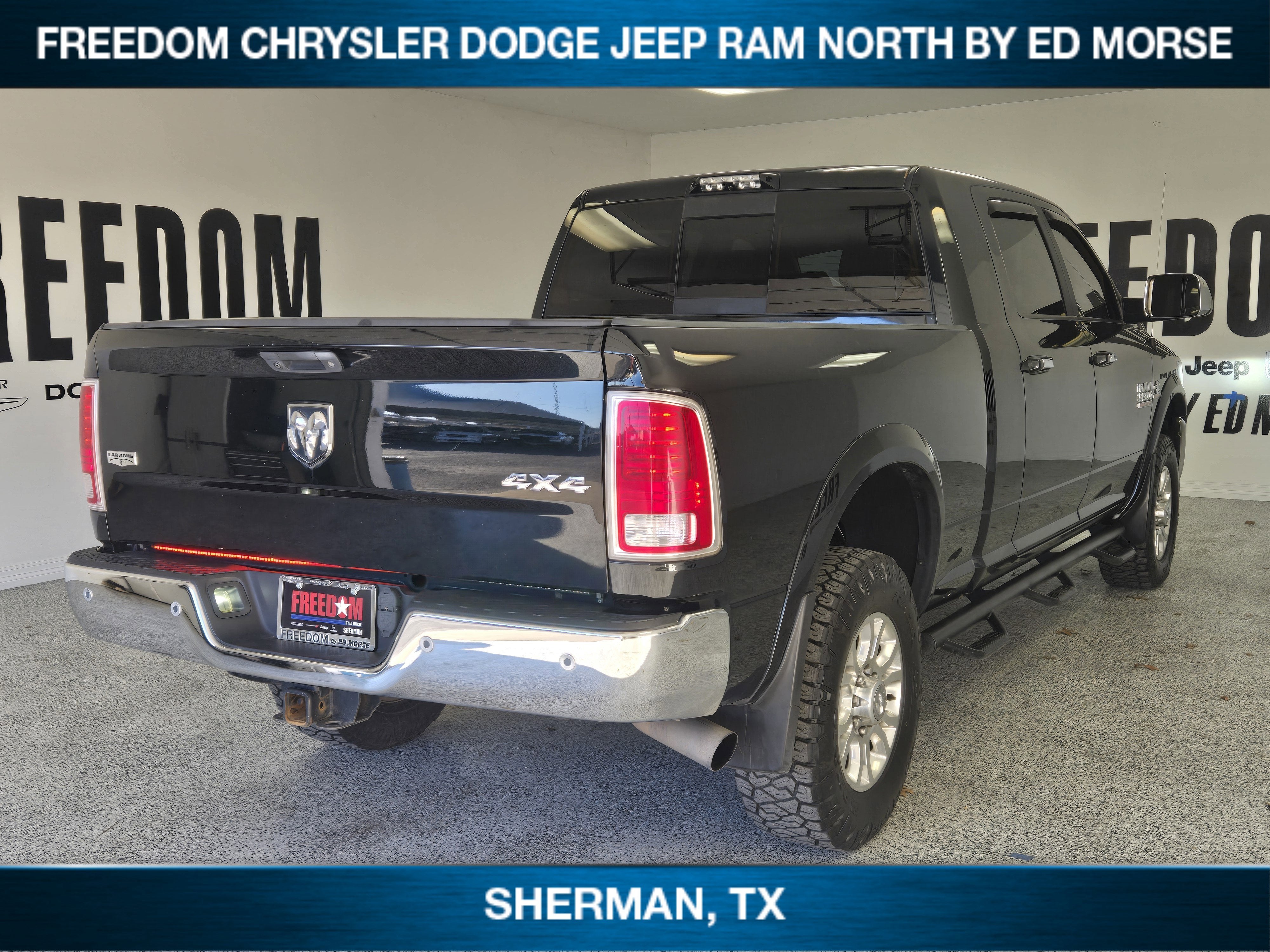 2017 RAM 3500 Laramie Mega Cab 4x4 6'4' Box