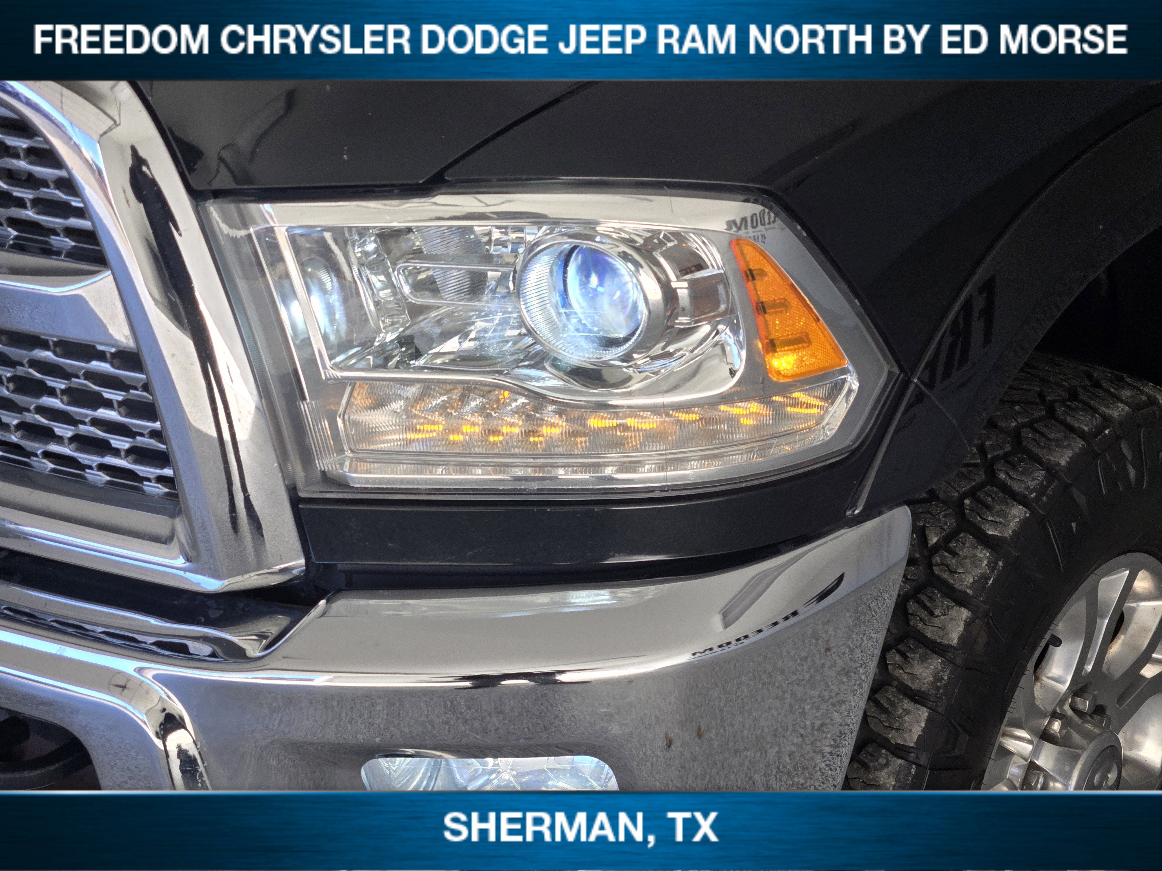 2017 RAM 3500 Laramie Mega Cab 4x4 6'4' Box