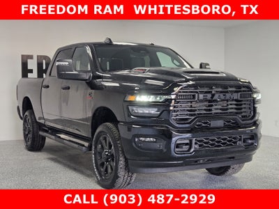 2026 RAM Ram 2500 RAM 2500 BLACK EXPRESS CREW CAB 4X4 6'4' BOX
