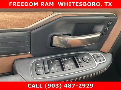 2024 RAM Ram 3500 RAM 3500 LIMITED LONGHORN CREW CAB 4X4 8' BOX