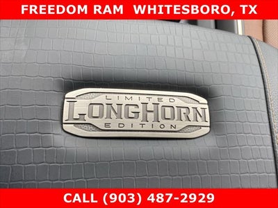 2024 RAM Ram 3500 RAM 3500 LIMITED LONGHORN CREW CAB 4X4 8' BOX
