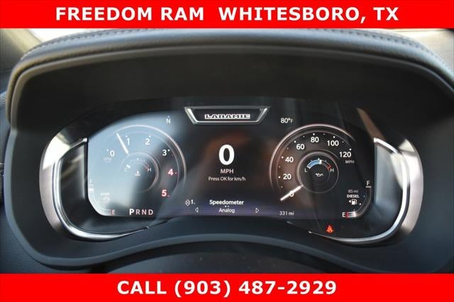 2024 RAM Ram 3500 RAM 3500 LARAMIE MEGA CAB 4X4 6'4' BOX