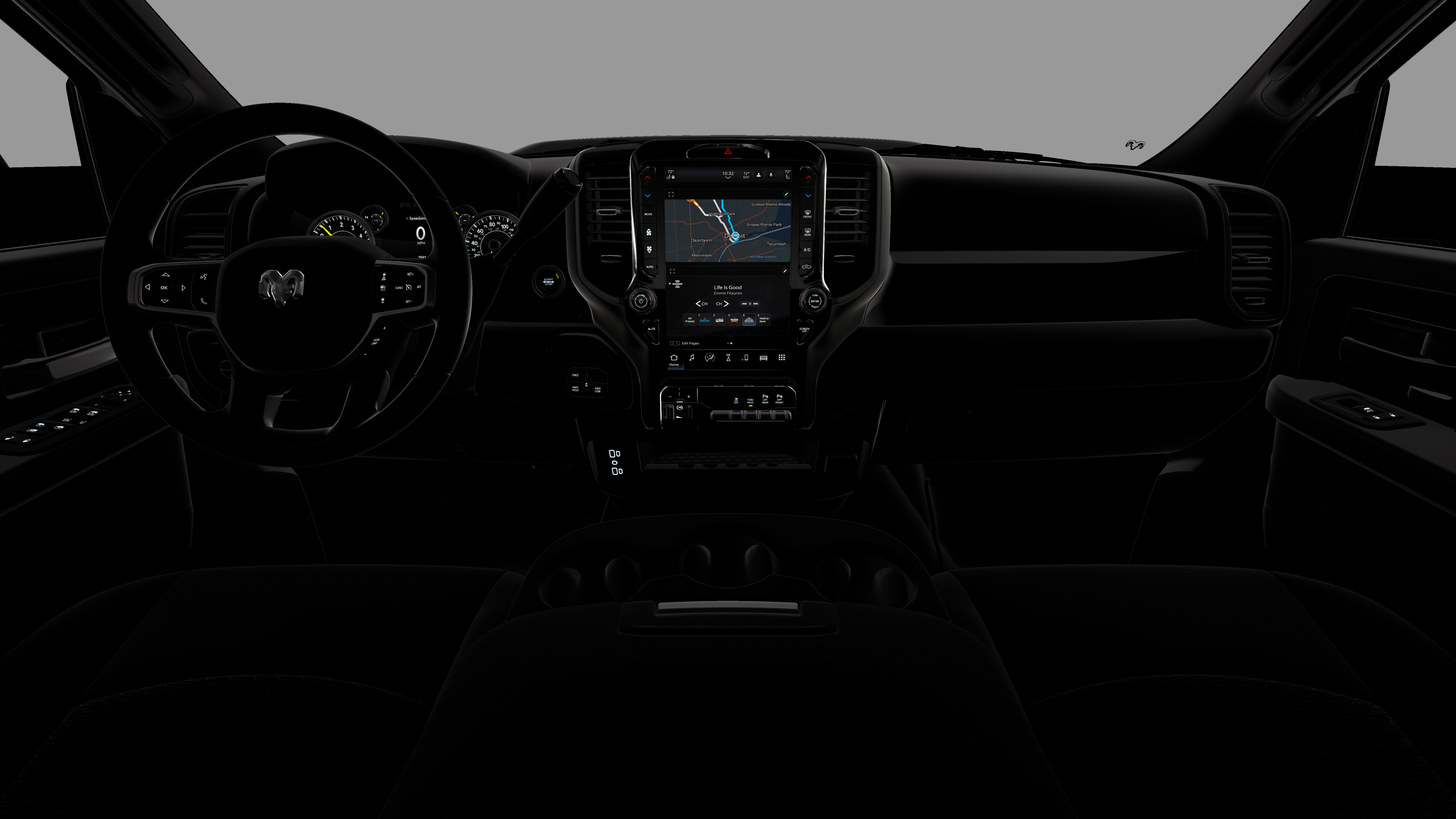 2026 RAM Ram 2500 RAM 2500 BLACK EXPRESS CREW CAB 4X4 6'4' BOX