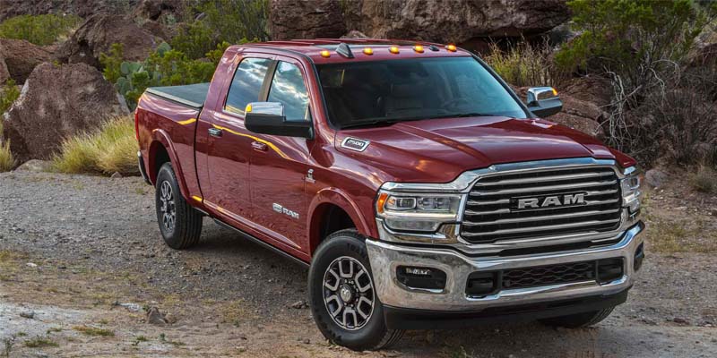 Red RAM Truck 