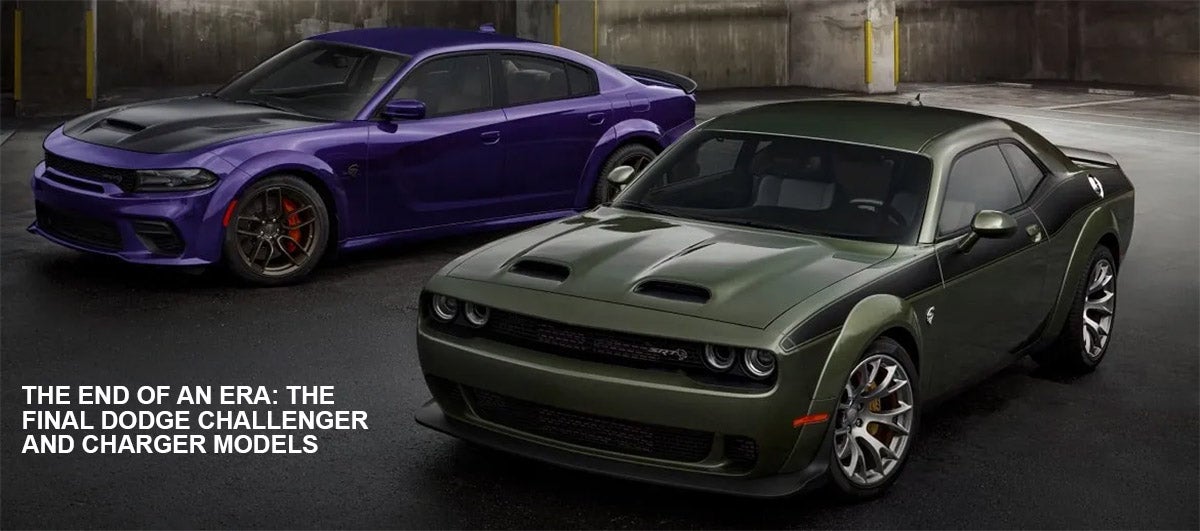 Charger and Challenger The End of an Era