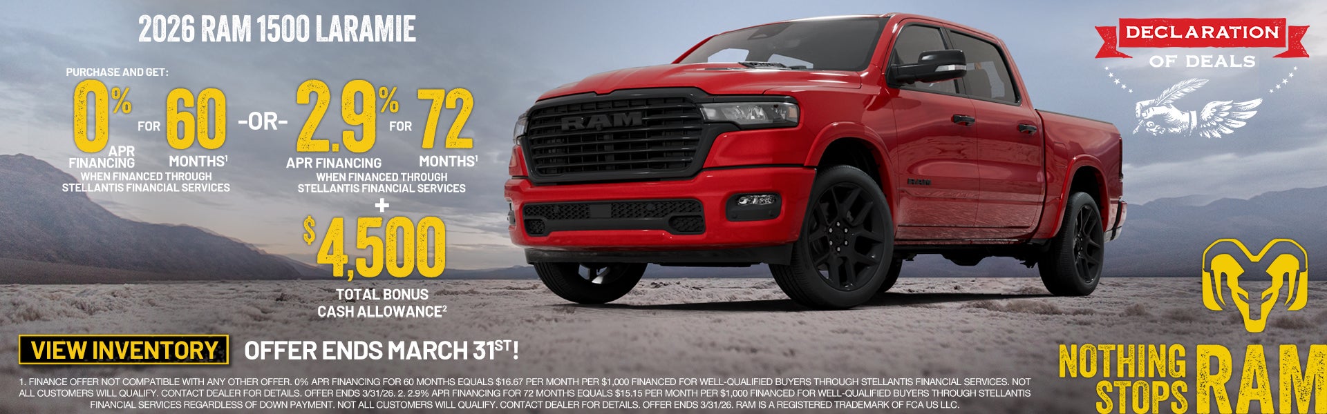 2026 RAM 1500 Laramie